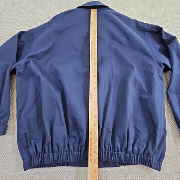 Vintage Charter Club by Jane Justin Jacket Men's Size Large Blue Old Money Luxe - Picture 5 of 16
